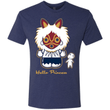 T-Shirts Vintage Navy / Small Hello Princess Men's Triblend T-Shirt