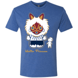 T-Shirts Vintage Royal / Small Hello Princess Men's Triblend T-Shirt