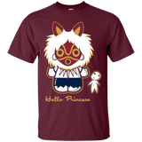 T-Shirts Maroon / Small Hello Princess T-Shirt