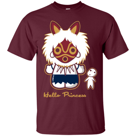 T-Shirts Maroon / Small Hello Princess T-Shirt