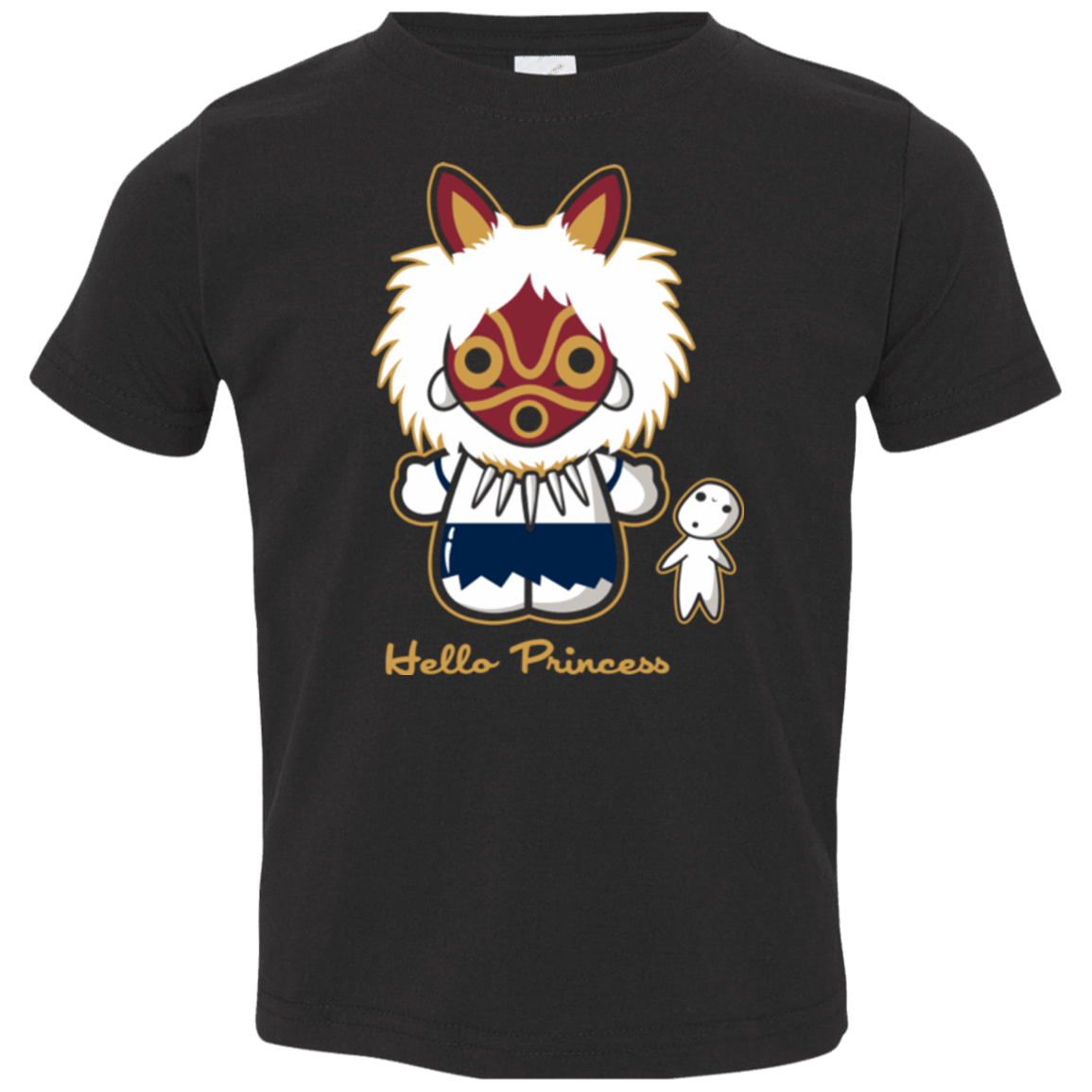T-Shirts Black / 2T Hello Princess Toddler Premium T-Shirt
