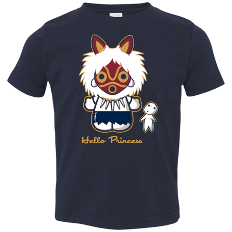 T-Shirts Navy / 2T Hello Princess Toddler Premium T-Shirt