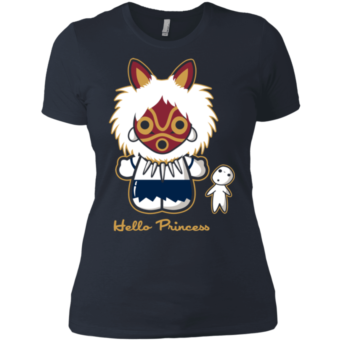 T-Shirts Indigo / X-Small Hello Princess Women's Premium T-Shirt