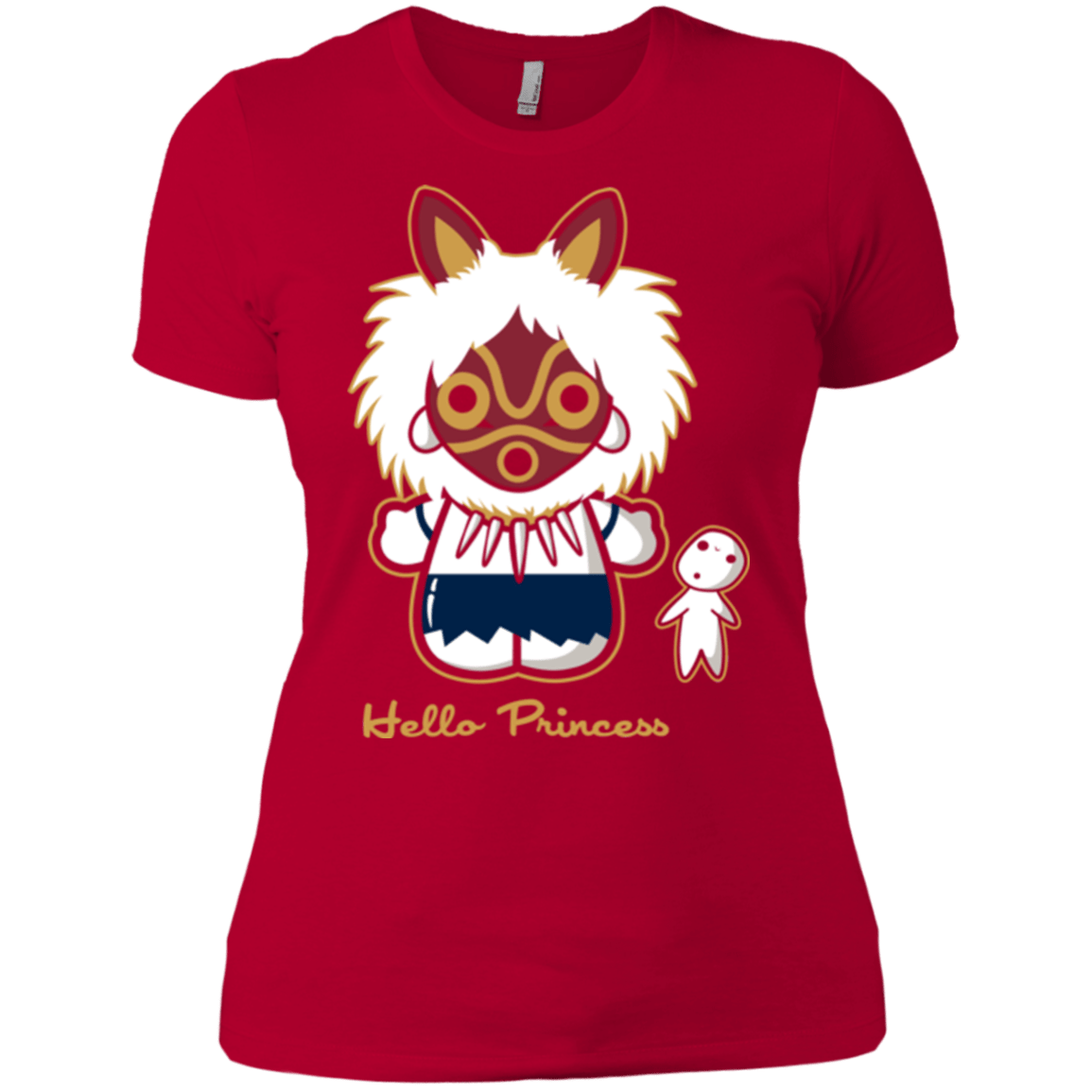T-Shirts Red / X-Small Hello Princess Women's Premium T-Shirt