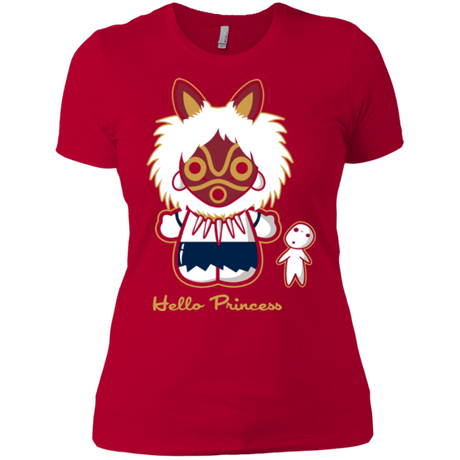 T-Shirts Red / X-Small Hello Princess Women's Premium T-Shirt