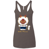 T-Shirts Macchiato / X-Small Hello Princess Women's Triblend Racerback Tank