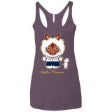 T-Shirts Vintage Purple / X-Small Hello Princess Women's Triblend Racerback Tank