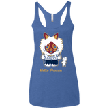 T-Shirts Vintage Royal / X-Small Hello Princess Women's Triblend Racerback Tank