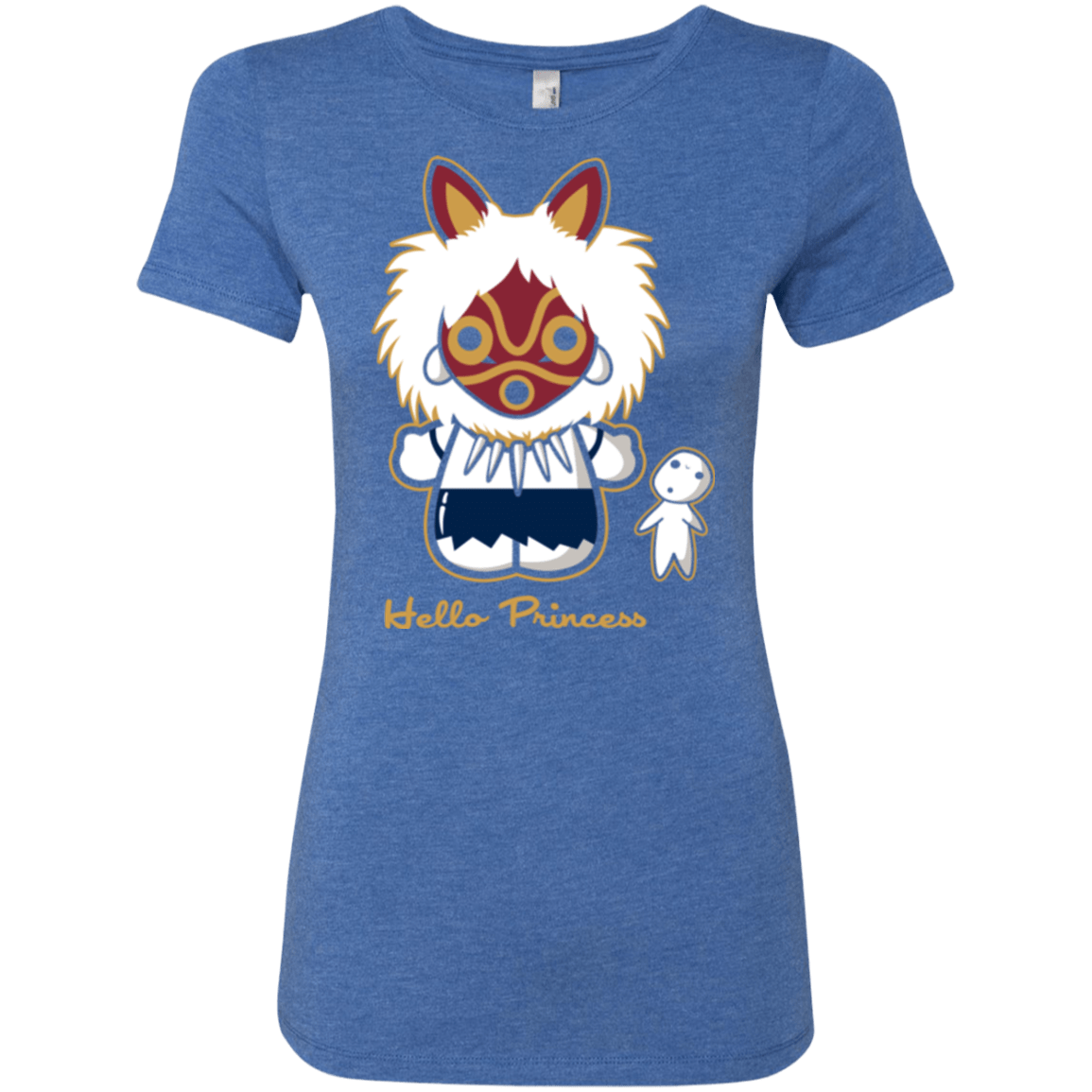 T-Shirts Vintage Royal / Small Hello Princess Women's Triblend T-Shirt