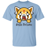 T-Shirts Light Blue / YXS Hello Retsuko Youth T-Shirt