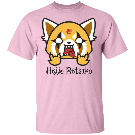T-Shirts Light Pink / YXS Hello Retsuko Youth T-Shirt
