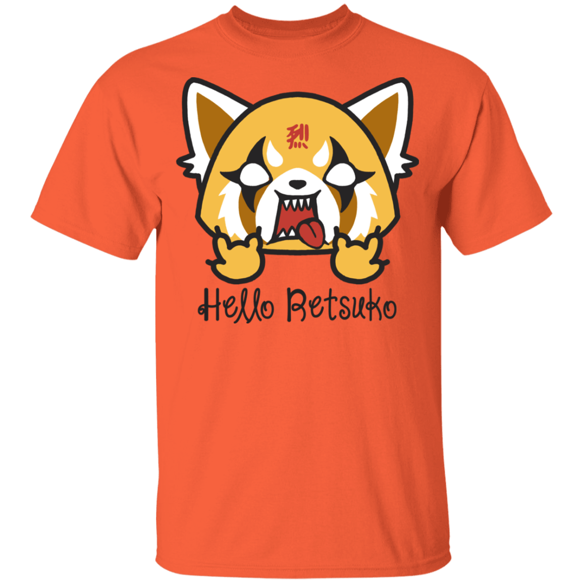 T-Shirts Orange / YXS Hello Retsuko Youth T-Shirt