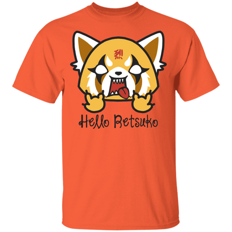 T-Shirts Orange / YXS Hello Retsuko Youth T-Shirt