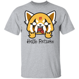 T-Shirts Sport Grey / YXS Hello Retsuko Youth T-Shirt