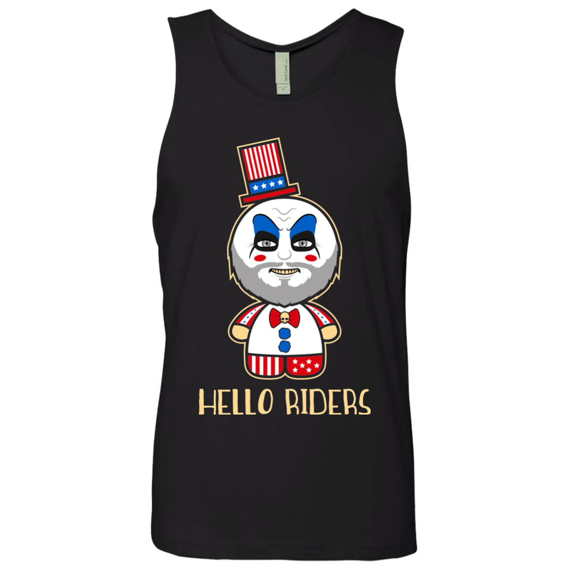 T-Shirts Black / Small Hello Rider Men's Premium Tank Top