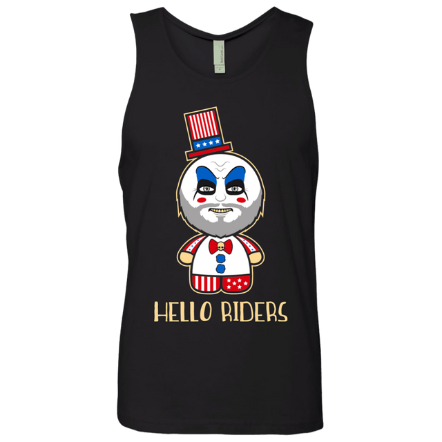 T-Shirts Black / Small Hello Rider Men's Premium Tank Top