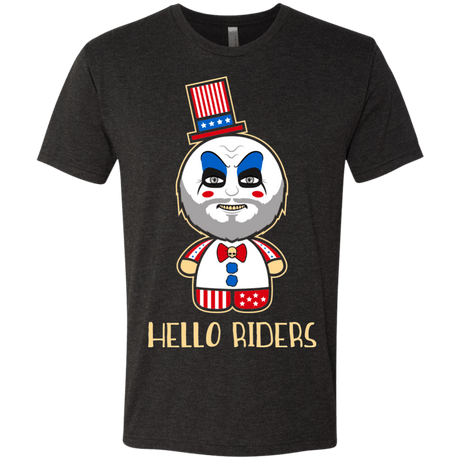 T-Shirts Vintage Black / Small Hello Rider Men's Triblend T-Shirt