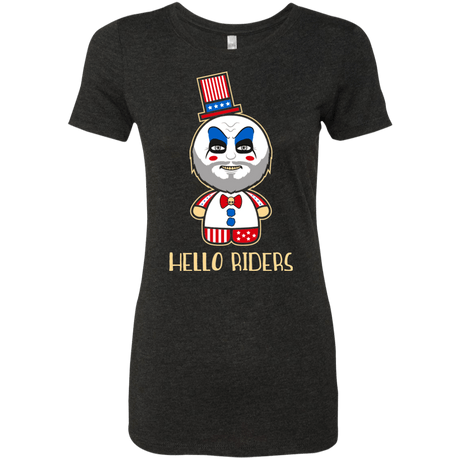 T-Shirts Vintage Black / Small Hello Rider Women's Triblend T-Shirt