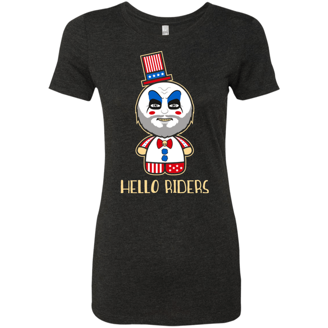 T-Shirts Vintage Black / Small Hello Rider Women's Triblend T-Shirt