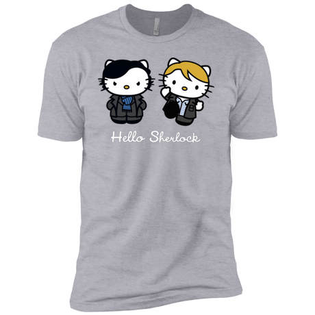 T-Shirts Heather Grey / YXS Hello Sherlock Boys Premium T-Shirt