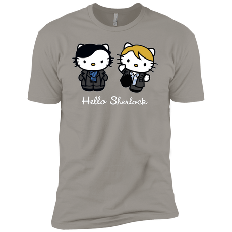 T-Shirts Light Grey / YXS Hello Sherlock Boys Premium T-Shirt