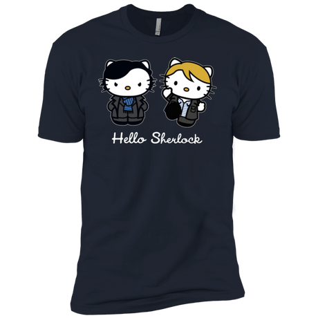 T-Shirts Midnight Navy / YXS Hello Sherlock Boys Premium T-Shirt