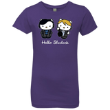 T-Shirts Purple Rush / YXS Hello Sherlock Girls Premium T-Shirt
