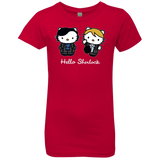 T-Shirts Red / YXS Hello Sherlock Girls Premium T-Shirt