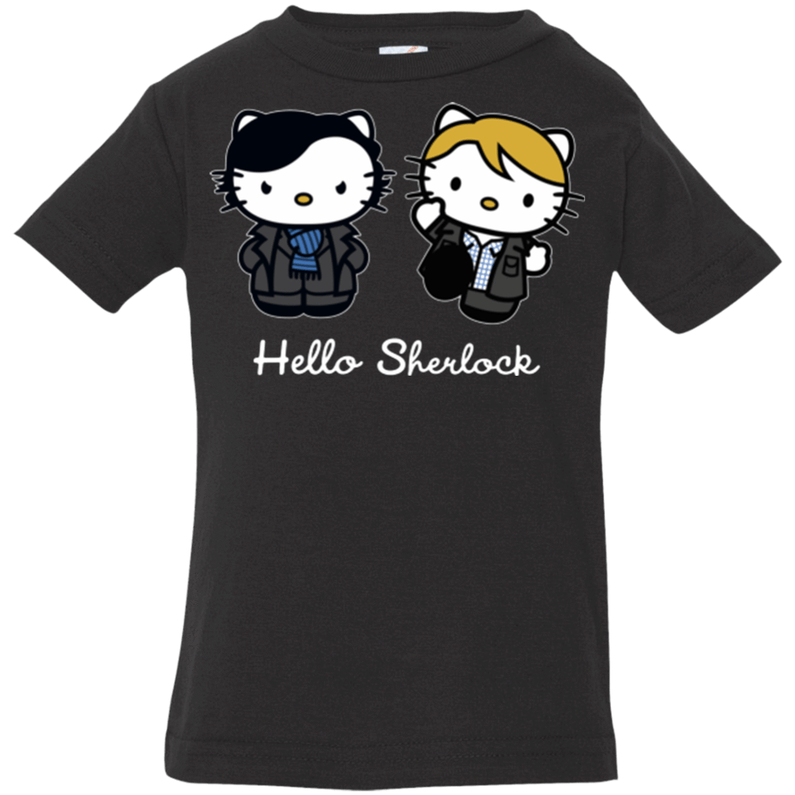 T-Shirts Black / 6 Months Hello Sherlock Infant Premium T-Shirt