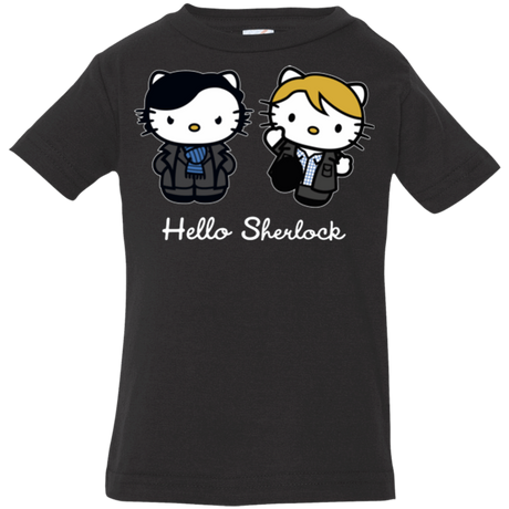 T-Shirts Black / 6 Months Hello Sherlock Infant Premium T-Shirt