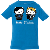 T-Shirts Cobalt / 6 Months Hello Sherlock Infant Premium T-Shirt