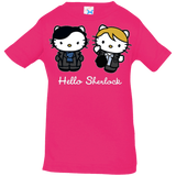 T-Shirts Hot Pink / 6 Months Hello Sherlock Infant Premium T-Shirt