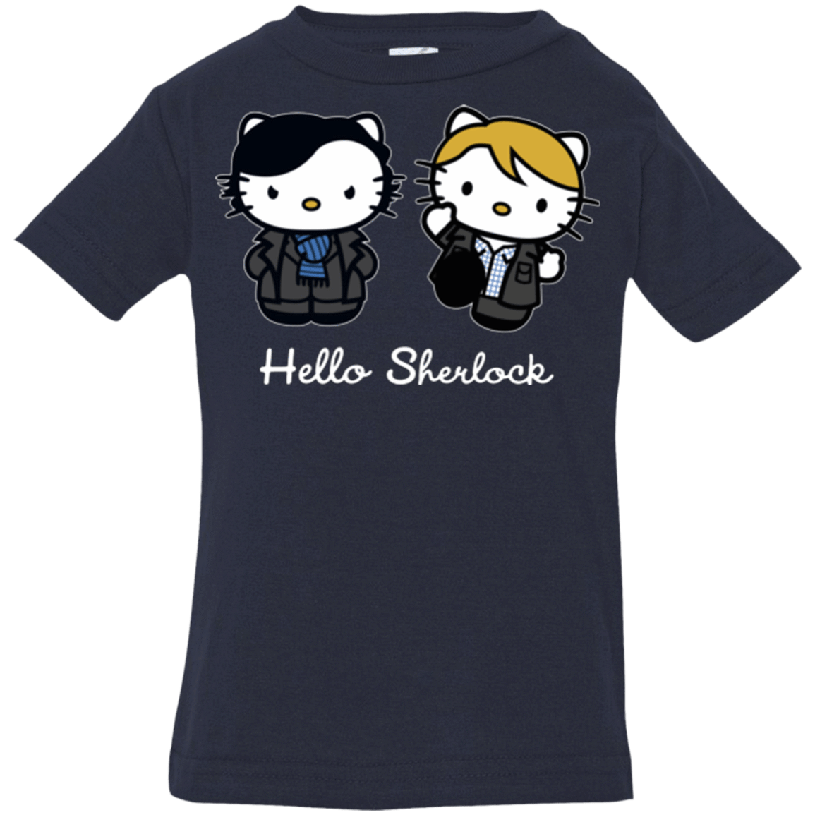 T-Shirts Navy / 6 Months Hello Sherlock Infant Premium T-Shirt