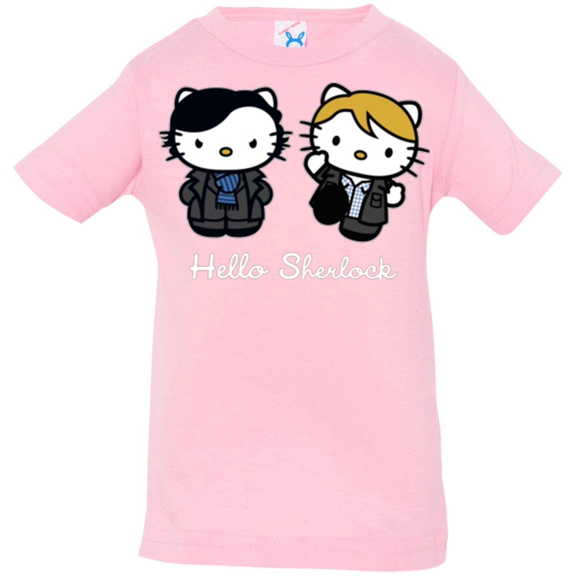 T-Shirts Pink / 6 Months Hello Sherlock Infant Premium T-Shirt