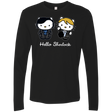 T-Shirts Black / Small Hello Sherlock Men's Premium Long Sleeve
