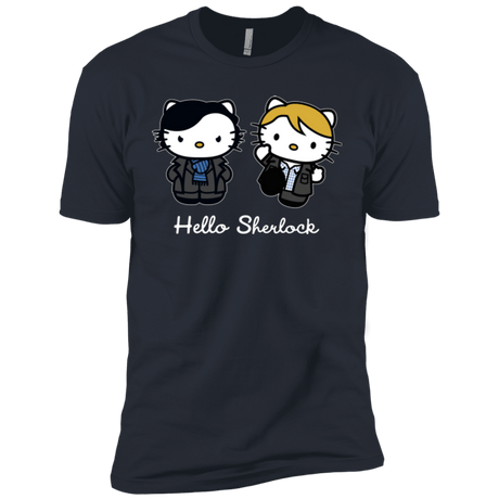 T-Shirts Indigo / X-Small Hello Sherlock Men's Premium T-Shirt
