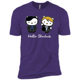 T-Shirts Purple / X-Small Hello Sherlock Men's Premium T-Shirt