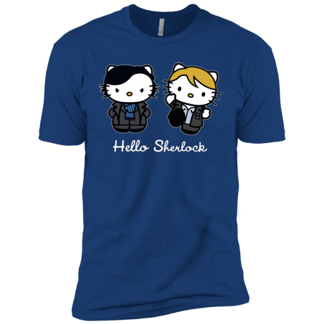 T-Shirts Royal / X-Small Hello Sherlock Men's Premium T-Shirt