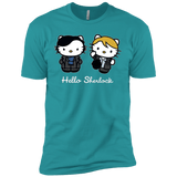 T-Shirts Tahiti Blue / X-Small Hello Sherlock Men's Premium T-Shirt