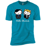 T-Shirts Turquoise / X-Small Hello Sherlock Men's Premium T-Shirt