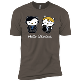 T-Shirts Warm Grey / X-Small Hello Sherlock Men's Premium T-Shirt