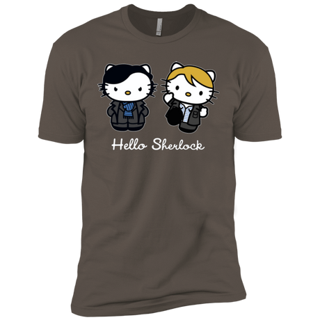 T-Shirts Warm Grey / X-Small Hello Sherlock Men's Premium T-Shirt