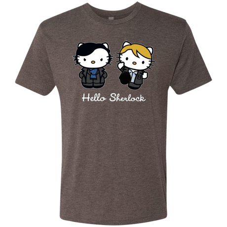 T-Shirts Macchiato / Small Hello Sherlock Men's Triblend T-Shirt