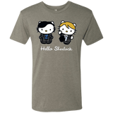 T-Shirts Venetian Grey / Small Hello Sherlock Men's Triblend T-Shirt