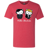 T-Shirts Vintage Red / Small Hello Sherlock Men's Triblend T-Shirt