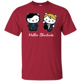 T-Shirts Cardinal / Small Hello Sherlock T-Shirt
