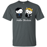 T-Shirts Dark Heather / Small Hello Sherlock T-Shirt