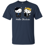 T-Shirts Navy / Small Hello Sherlock T-Shirt