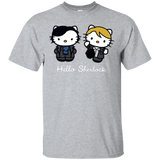 T-Shirts Sport Grey / Small Hello Sherlock T-Shirt