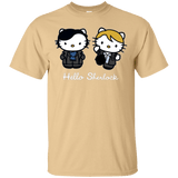 T-Shirts Vegas Gold / Small Hello Sherlock T-Shirt